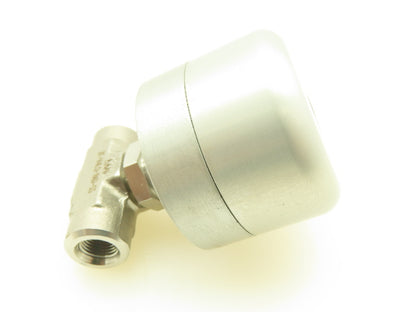 Parker 2F-V4L0-11AD-SS Series Pneumatic Inline Needle Valve 316 SS Air 1/8" Port
