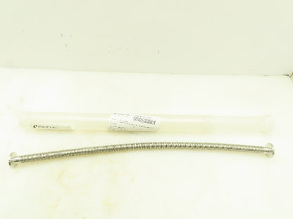 Inficon DN 10 ISO-KF SS Flex Vacuum Hose 10MM ID Metallschlauch 19.5" Long