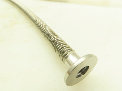 Inficon DN 10 ISO-KF SS Flex Vacuum Hose 10MM ID Metallschlauch 19.5" Long