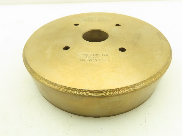 Norton MD100-N50M-1/8 Diamond Wheel MOS 6550 RPM Max 6.620x1-1/2x1-1/4
