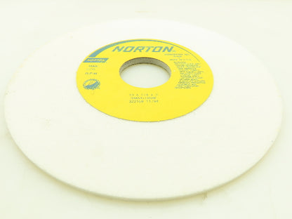Norton 10 x 1/4 x 2" 38A54-I8VBE Grinding Wheel 322169 11/94 2290RPM