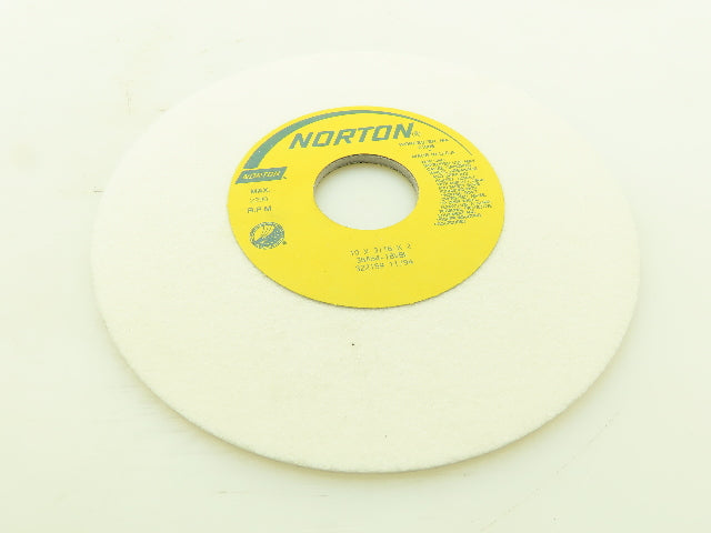 Norton 10 X 3/16 X 2 38A54-I8VBE Grinding Wheel 2290 RPM Max 322159 11/94 2" ID