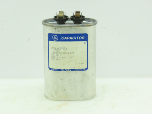 General Electric 23L6270R Capacitor 1.17 uf 2000VAC 95-08 Dielektrol III 027087