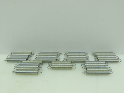 Lee Spring LE-049D-09-M 2.5 to 4.3" Music Wire Spring 13LB Zinc Plated Lot of 33
