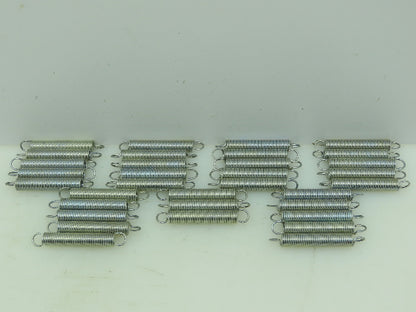 Lee Spring LE-049D-09-M 2.5 to 4.3" Music Wire Spring 13LB Zinc Plated Lot of 33