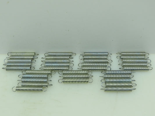 Lee Spring LE-049D-09-M 2.5 to 4.3" Music Wire Spring 13LB Zinc Plated Lot of 33