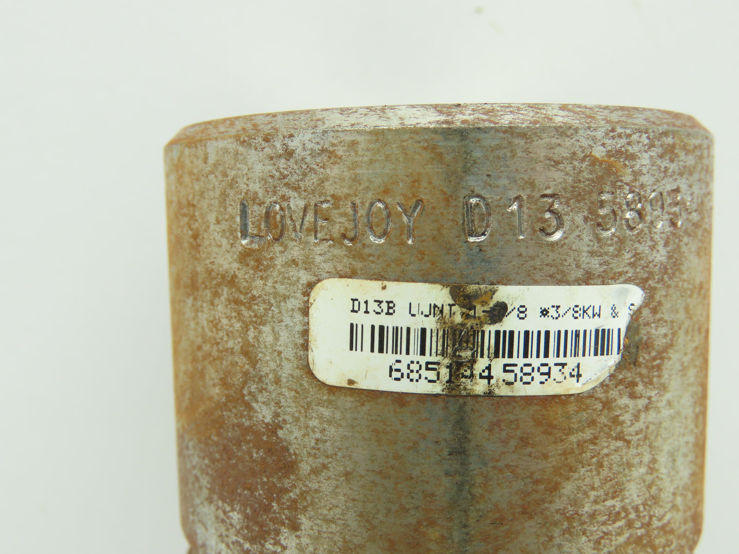 Lovejoy D13B UJNT Universal Coupler 7.00" OAL x 2.50"OD x 1 3/8" Keyed Bore
