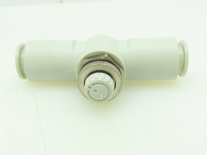 SMC AS3001F-10 Inline Flow Control Valve 10mm Pushlok Tube Lot of 4