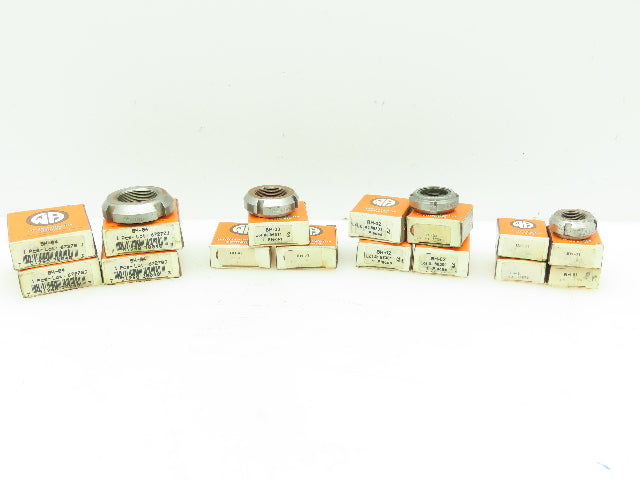 Whittet-Higgins Bearhug Locknut Lot (4)BH-01 (4)BH-02 (3)BH-03 (4)BH-04