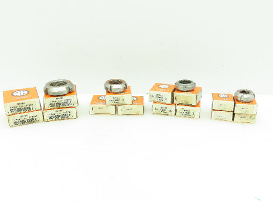 Whittet-Higgins Bearhug Locknut Lot (4)BH-01 (4)BH-02 (3)BH-03 (4)BH-04