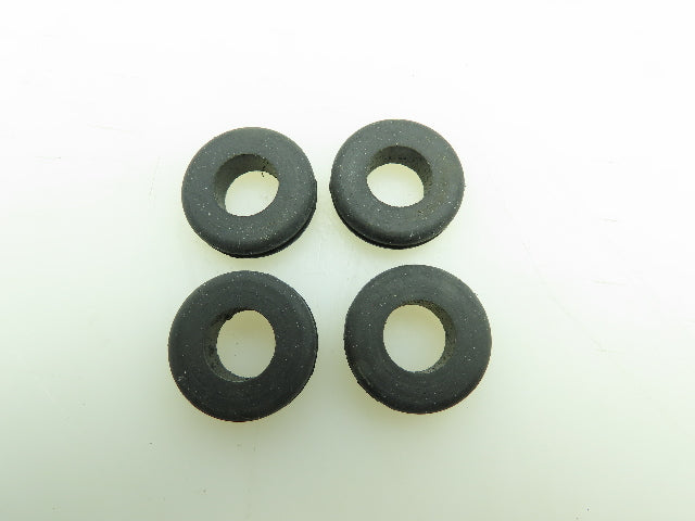 61713600 Grommet Rubber 12mm ID 20mm OD 90 ° C Black 61713600 Lot of 4