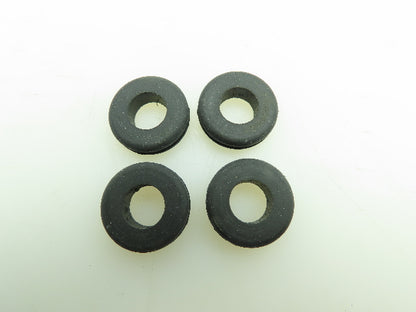 61713600 Grommet Rubber 12mm ID 20mm OD 90 ° C Black 61713600 Lot of 4