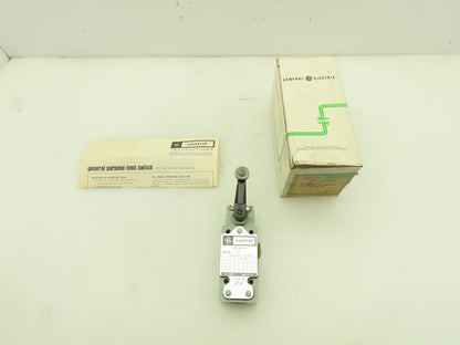 GE General Electric CR115G101 Oiltight Limit Switch 10A 600V w/Lever