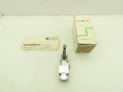 GE General Electric CR115G101 Oiltight Limit Switch 10A 600V w/Lever