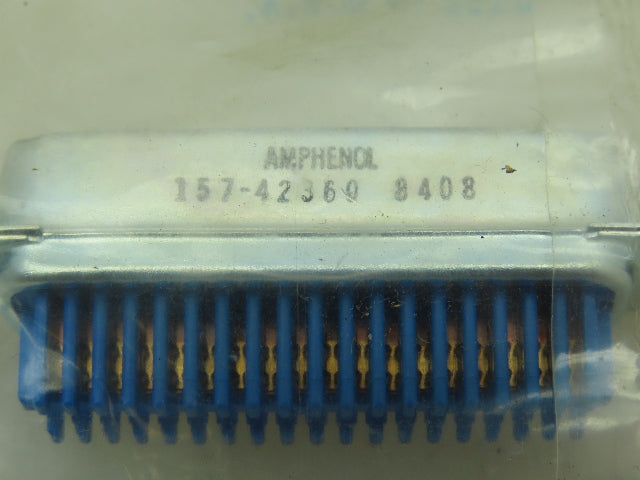 Amphenol 157-42360 8408 I/O Receptacle Connector 36-Contacts LOT OF 6