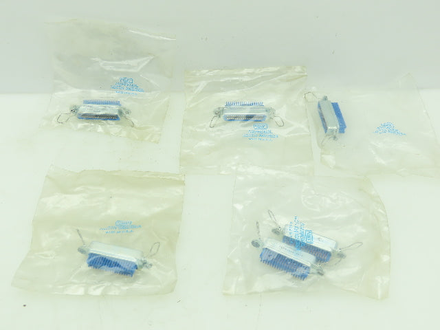 Amphenol 157-42360 8408 I/O Receptacle Connector 36-Contacts LOT OF 6