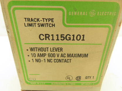 GE General Electric CR115G101 Oiltight Limit Switch 10A 600V