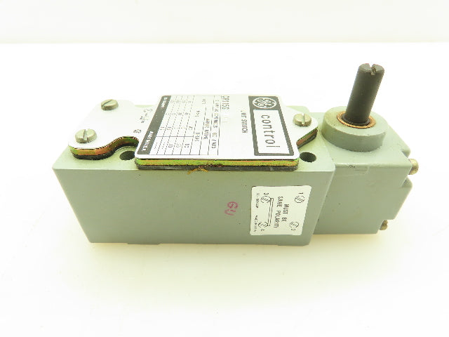 GE General Electric CR115G101 Oiltight Limit Switch 10A 600V