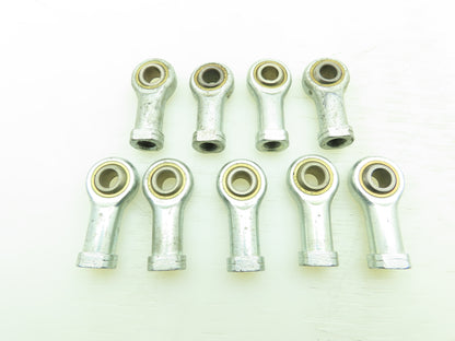 Morse Spherco TRL-6N 3/8" Precision LH Female Rod End Thread 3/8-24 Lot of 9