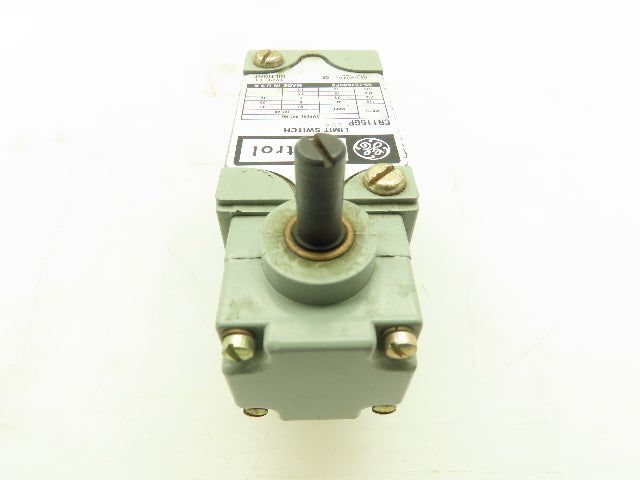 GE General Electric CR115G104  Oiltight Limit Switch 10A 600V