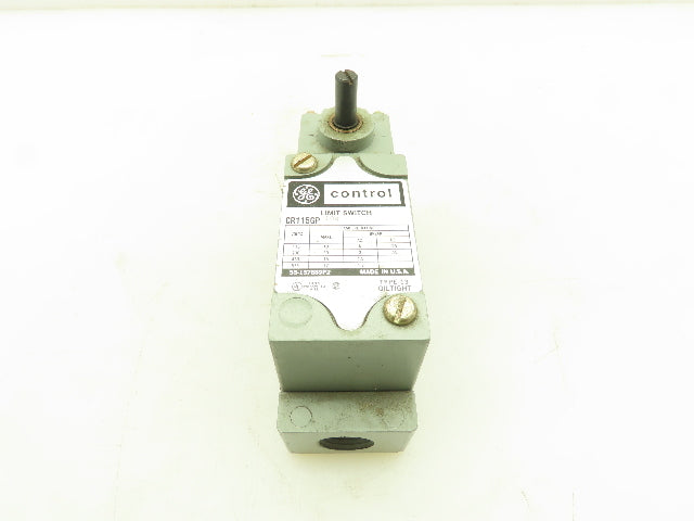 GE General Electric CR115G104  Oiltight Limit Switch 10A 600V