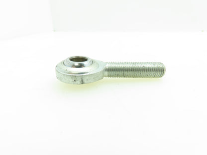 HML 6 3/8" Steel Precision Male Left Hand Thread 3/8-24 Rod End Lot of 4