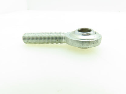 HML 6 3/8" Steel Precision Male Left Hand Thread 3/8-24 Rod End Lot of 4