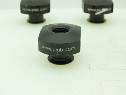Piab 05AA Female Fitting For Suction Cups 1/8"NPSF LOT OF 9