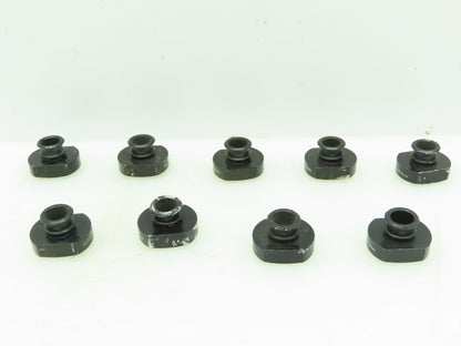 Piab 05AA Female Fitting For Suction Cups 1/8"NPSF LOT OF 9