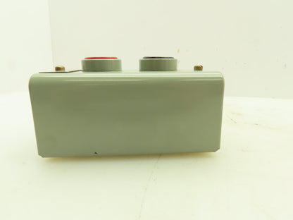 GE  CR2943NA102A  Pushbutton Control Station START/STOP 2 Button Enclosure 4.5"