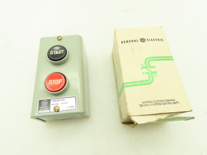 GE  CR2943NA102A  Pushbutton Control Station START/STOP 2 Button Enclosure 4.5"