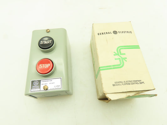 GE  CR2943NA102A  Pushbutton Control Station START/STOP 2 Button Enclosure 4.5"