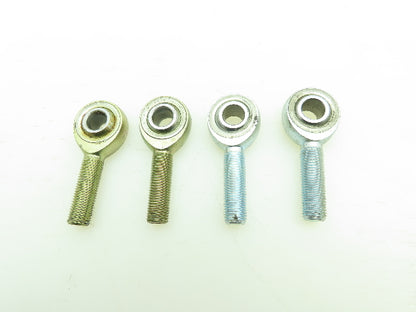 MB7 7/16'' Male Left Hand Metal to Metal Rod End Bearing 7/16-20 Lot of 4
