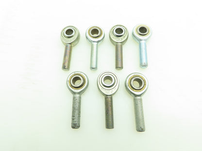 3/8'' Male Left Hand Metal to Metal Rod End Bearing 3/8-24 Lot of 7