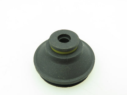 Vacuum Suction Cup Bottom 7/8"ID Top 3/8"ID Rubber/Black  LOT OF 8