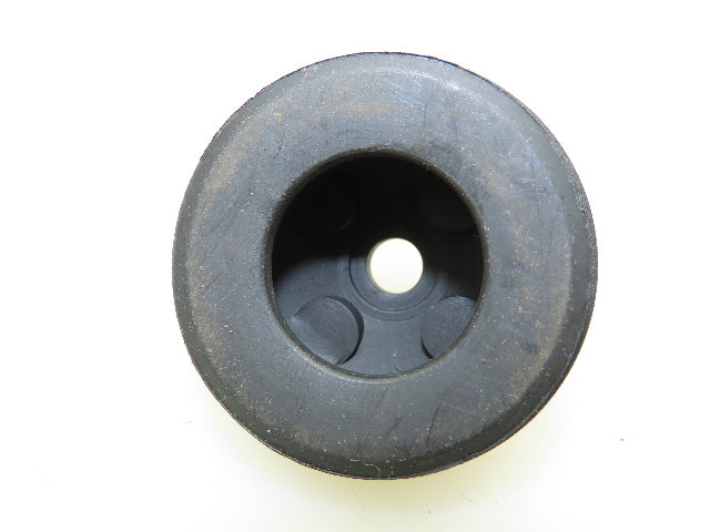Vacuum Suction Cup Bottom 7/8"ID Top 3/8"ID Rubber/Black  LOT OF 8