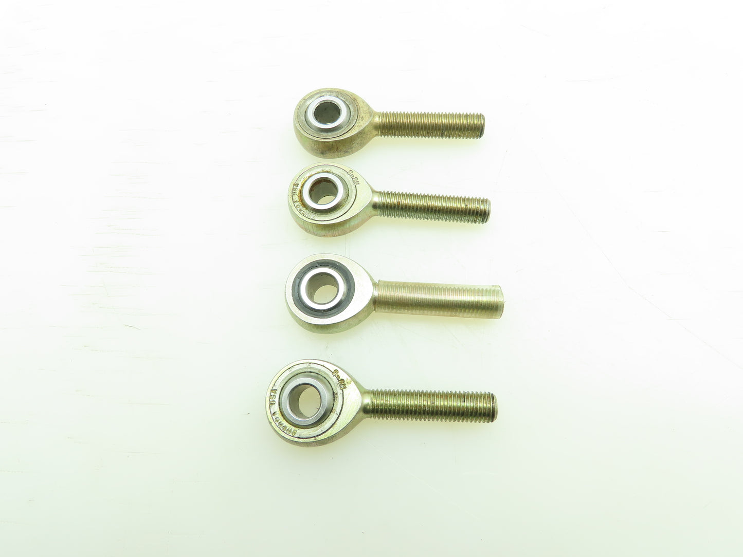 5/16'' Male Left Hand Metal to Metal Rod End Bearing 5/16-24 Lot of 4