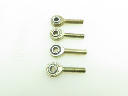5/16'' Male Left Hand Metal to Metal Rod End Bearing 5/16-24 Lot of 4