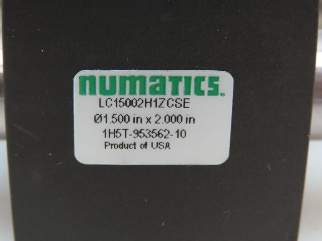 Numatic 1500D01-02A-03 Numatics Linear Slide Dbl Acting Air Cylinder 1.5"B 2"Str