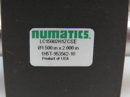 Numatic 1500D01-02A-03 Numatics Linear Slide Dbl Acting Air Cylinder 1.5"B 2"Str