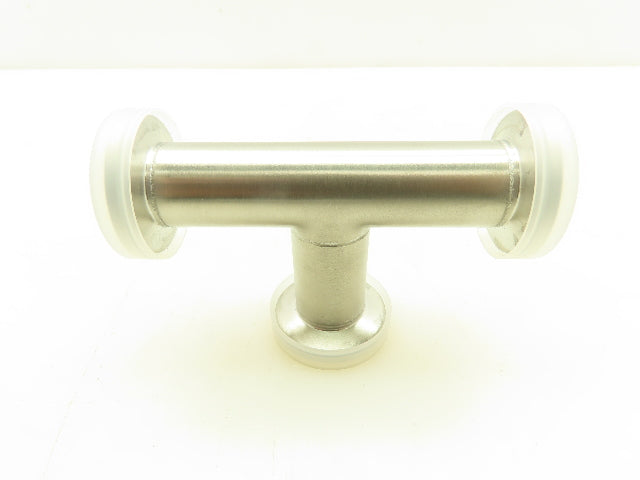 INFICON 304 Stainless Pipe Tee Vacuum Fitting DN 16 ISO-KF 16mm  LOT OF 7
