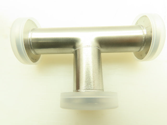 INFICON 304 Stainless Pipe Tee Vacuum Fitting DN 16 ISO-KF 16mm  LOT OF 7