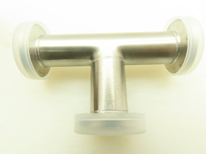 INFICON 304 Stainless Pipe Tee Vacuum Fitting DN 16 ISO-KF 16mm  LOT OF 7