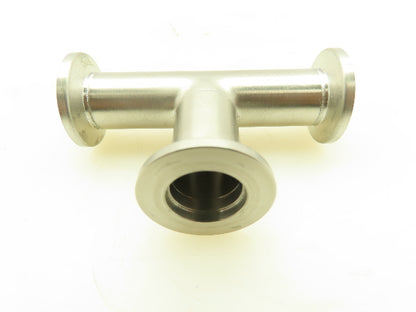INFICON 304 Stainless Pipe Tee Vacuum Fitting DN 16 ISO-KF 16mm  LOT OF 7