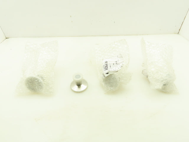INFICON 304 Stainless Vacuum Fitting Reducer DN40/16 ISO-KF 40mm x 16mm LOT OF 4