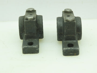 Boston Gear PPB8 Pillow Block Brass Sleave 1/2" Bore Dia 3/8" Sleave Dia Lot of2