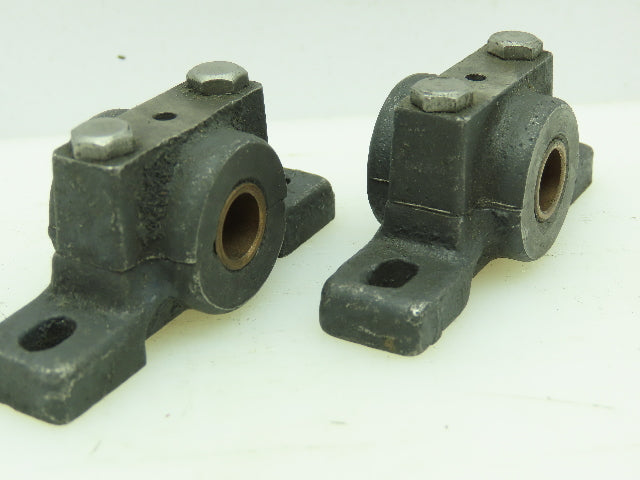 Boston Gear PPB8 Pillow Block Brass Sleave 1/2" Bore Dia 3/8" Sleave Dia Lot of2