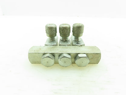 Lincoln Engineering SL4-3 SL4 Injector 3 Unit 1/4" Tube Adjustable Needle Valve