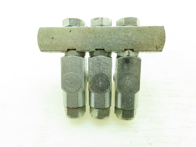 Lincoln Engineering SL4-3 SL4 Injector 3 Unit 1/4" Tube Adjustable Needle Valve