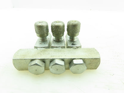 Lincoln Engineering SL4-3 SL4 Injector 3 Unit 1/4" Tube Adjustable Needle Valve